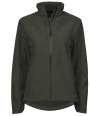 T9521 9521 Tee Jays Ladies Performance Soft Shell Jacket Hunter Green colour image